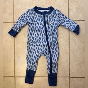 Burlebo Infant Bluebonnet Zip Up